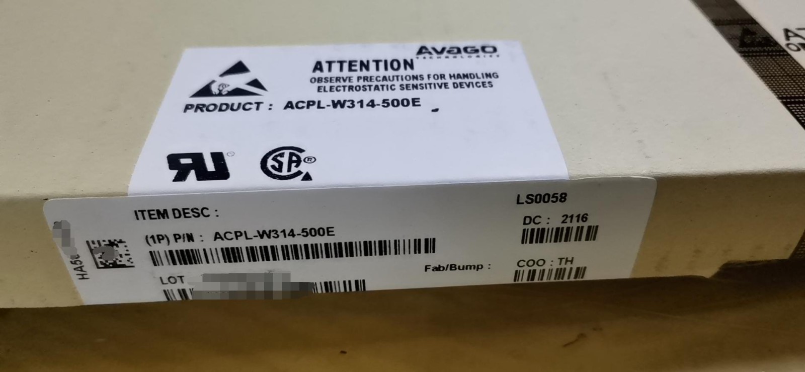 ACPL-W314-500E